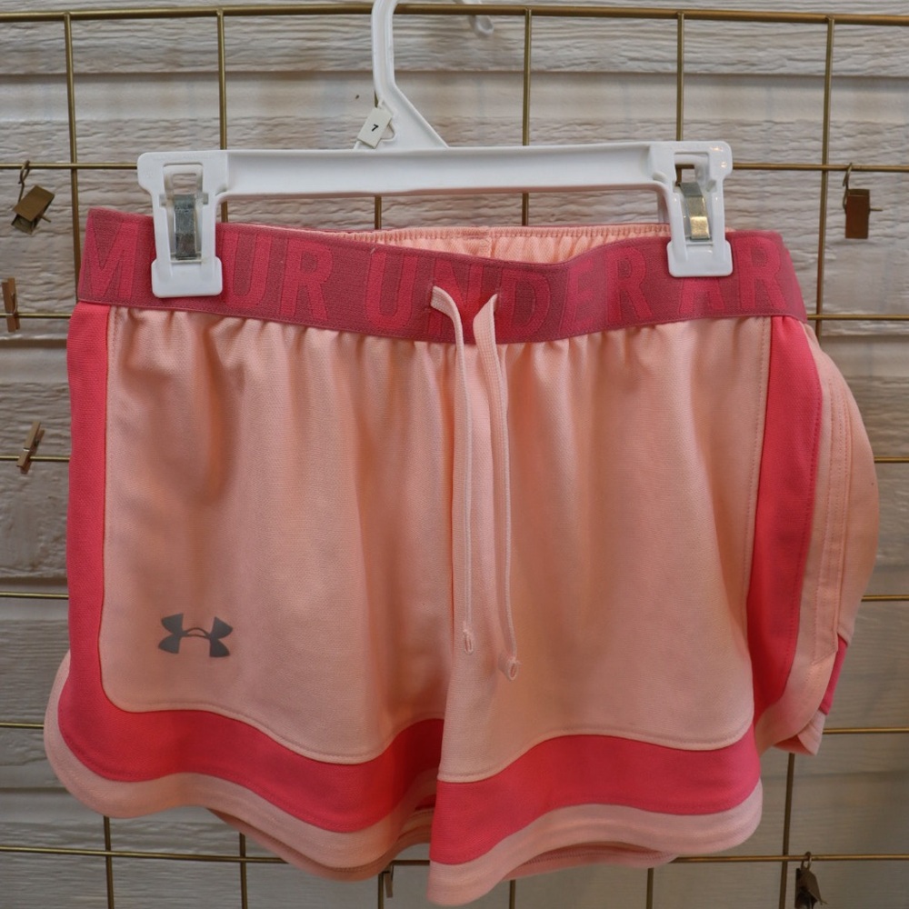 Under Armour Coral and Pink Shorts